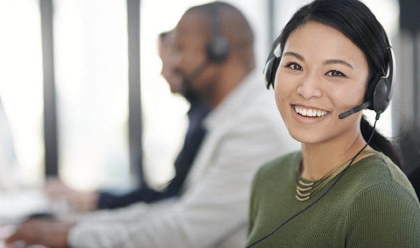 customer-service-person Woman Participating in Sales Course Training